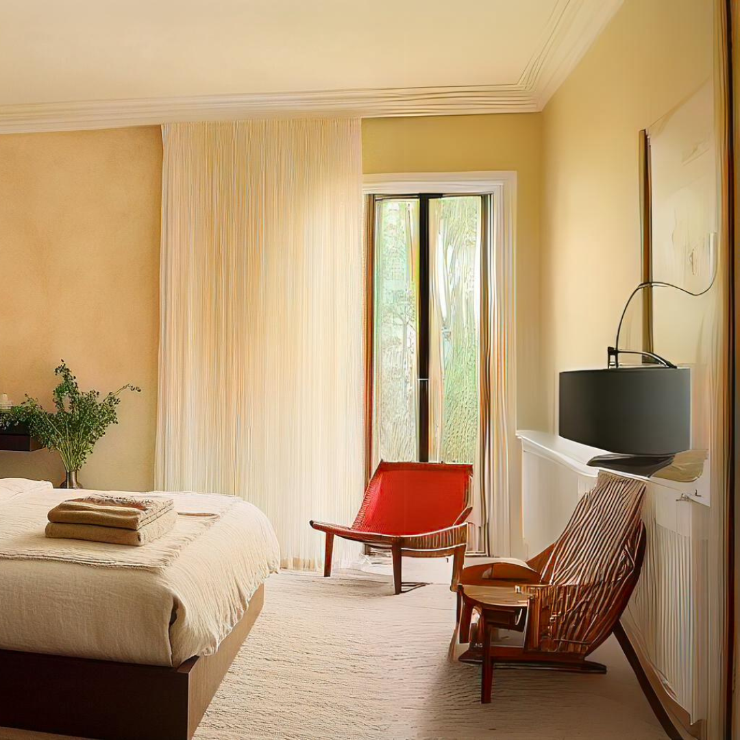 Salle à manger lumineuse